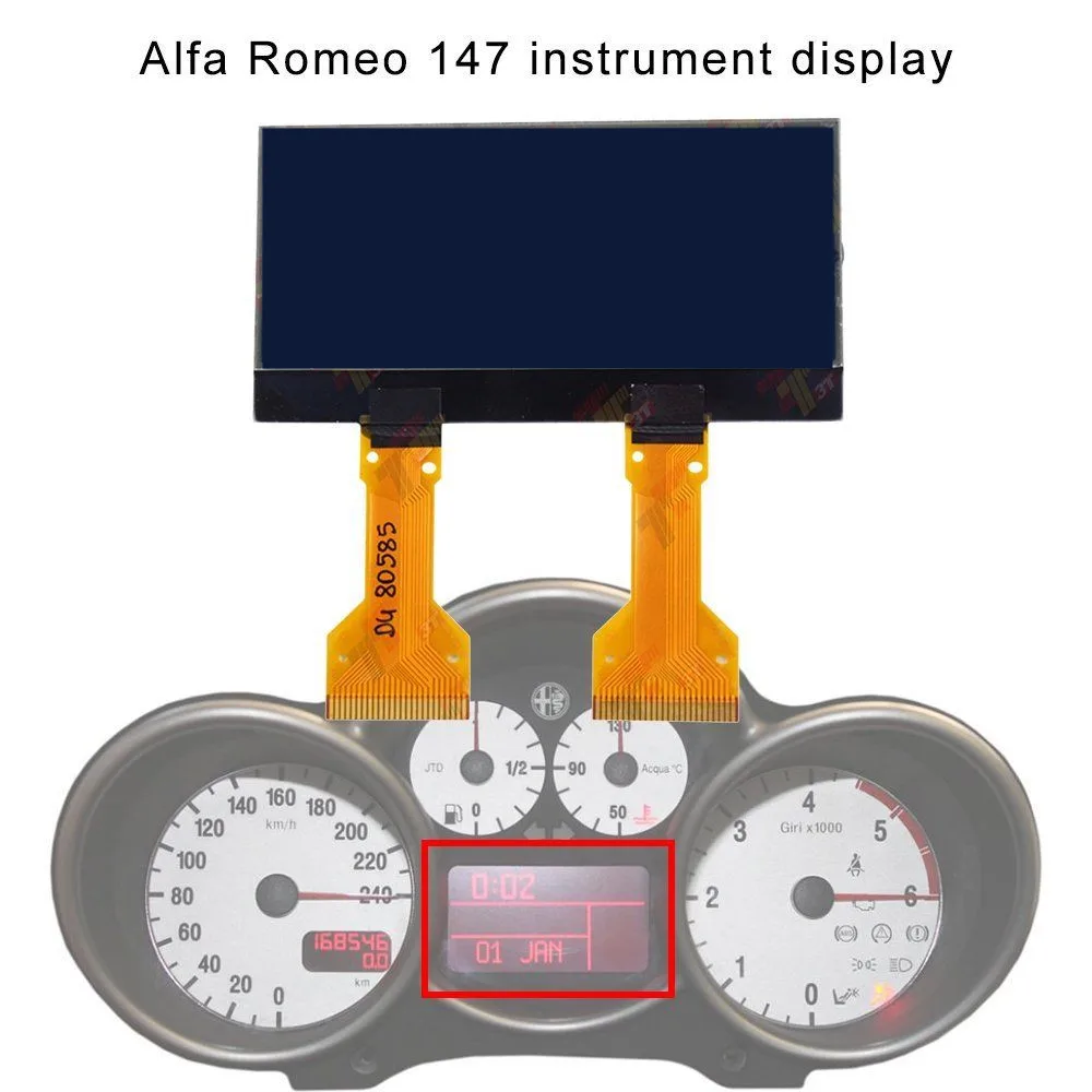 

Cluster LCD Display Screen for Seat Altea XL Leon Toledo Instrument Dashboard Pixel Fix Repair