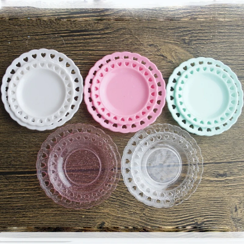 

Creative Plastic Dish Dessert Plate Saucer Snack Dessert Serving Tray Sushi Breakfast Cake Plate Dinner Plate Dishware Tableware