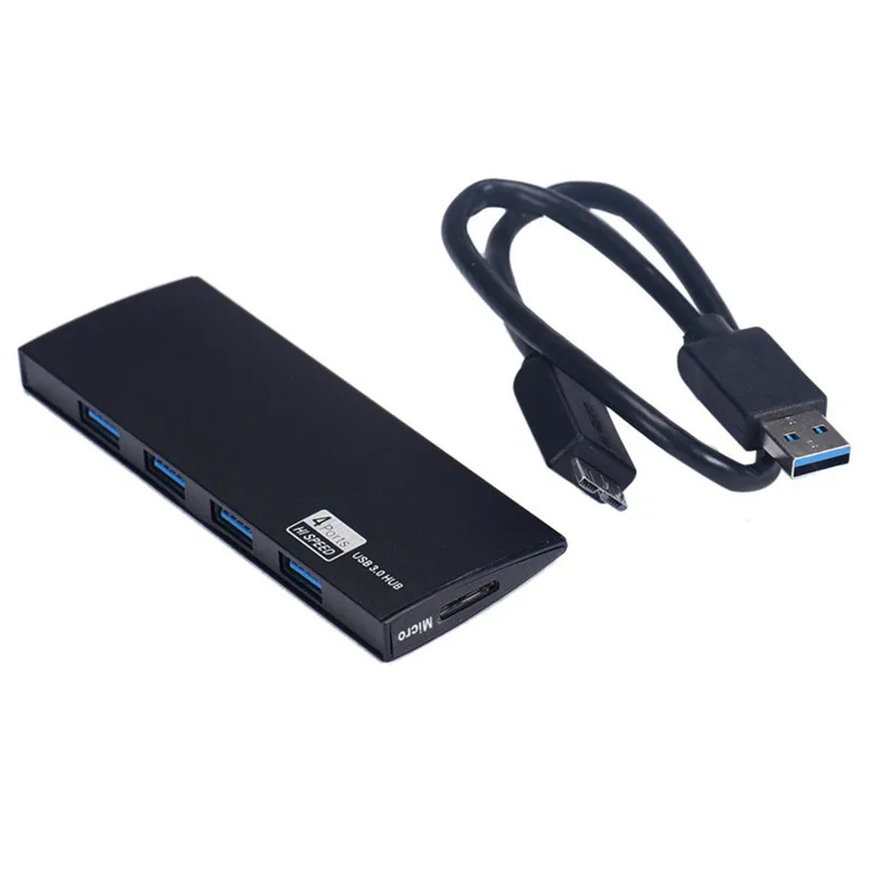 

USB 3.0 HUB 4 Port Adapter Splitter USB HUB Ethernet Adapter for U Disc Keyboard Printer Camera Game Handle Mobile Hard Dsk