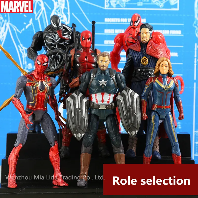 Hasbro Marvel мертвых союз Мстителей 4 Американский сюрприз капитан Человек-паук Venom
