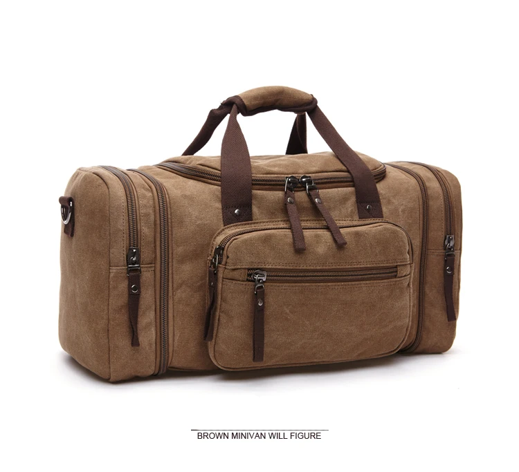 2019 холщовые мужские дорожные сумки большой емкости мужские даффл сумки для переноски багажа сумки военные дорожные сумки выходные Сумки