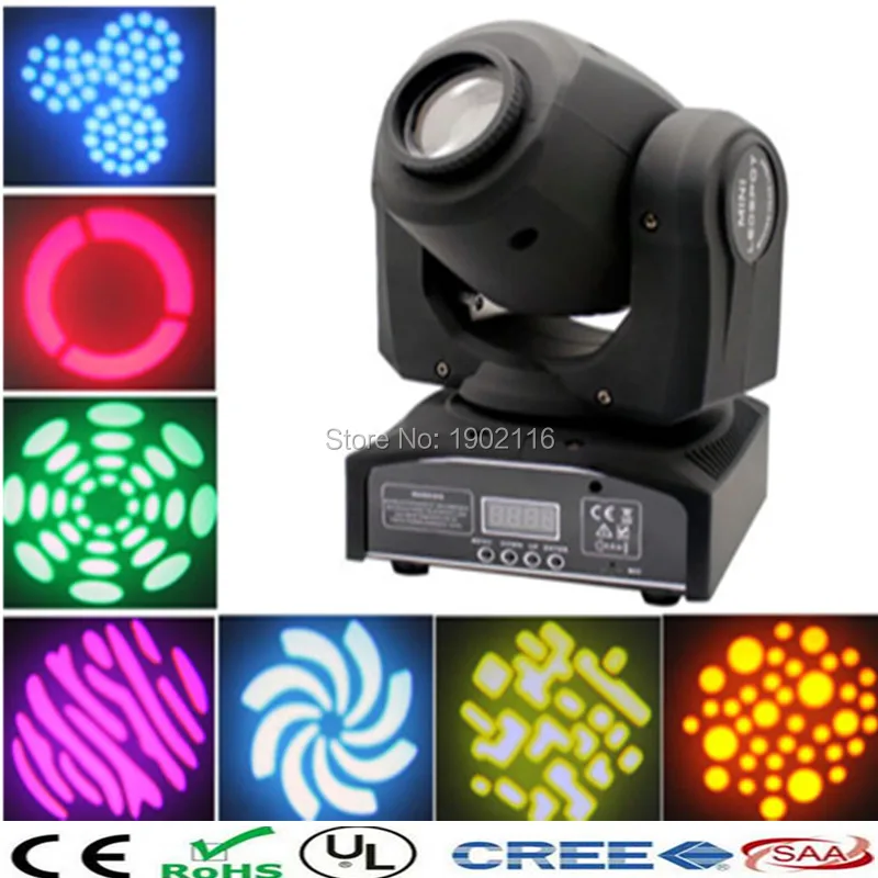 

Best quality 30W LED DJ disco Spot Light /30W LED Spot Moving Head Light/DMX stage light effect/LED pattern lamp