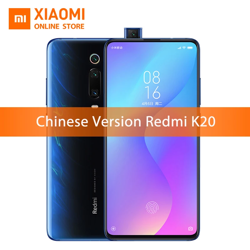 

Xiaomi Redmi K20 8GB 256GB Smartphone Snapdragon 730 Octa Core 4000mAh Pop-up Front Camera 6.39"AMOLED Full Screen NFC Phone