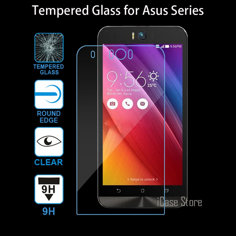 Закаленное Стекло для Asus Zenfone 2 Laser ZE500KL 4 5 C Go ZB551KL ZC500TG ZE550ML Max ZC550KL зум ZX551ML X008 Экран