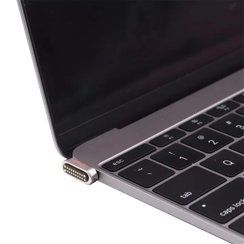 MLLSE 20 PIN Магнитный адаптер типа C для Macbook Pro MateBook type-C порт для ноутбука быстрая зарядка магнит USB-C кабель для передачи данных адаптер