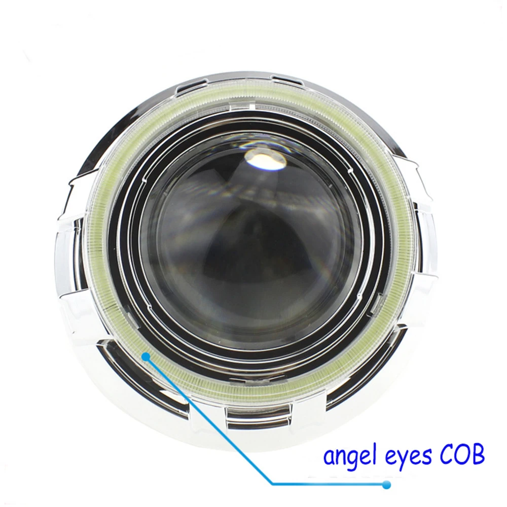 Универсальный автомобильный кольцевой светильник Angel Eye COB 1 шт. 60 мм