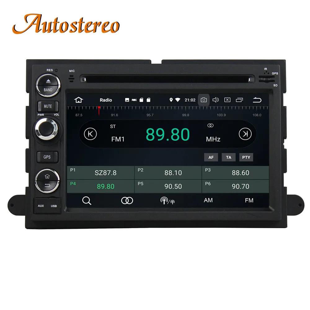 Flash Deal Android 9 DPS Car GPS navigation For Ford Fusion/Explorer/F150/ Edge/Expedition multimedia headunit radio tape recorder auto IPS 4