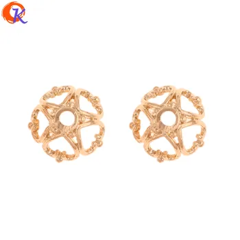 

Cordial Design 50Pcs 10*10MM Jewelry Accessories/Hand Made/Genuine Gold Plating/DIY Earrings Making/Jewelry Findings Component