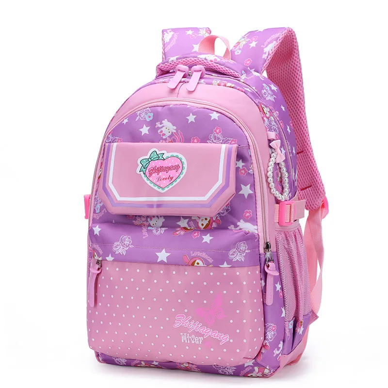 chidren School Bags Girls primary school Backpack Orthopedic schoolbag Backpack kids satchel