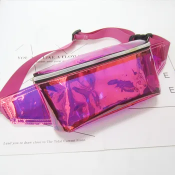 

6 COLOR Laser Transparent Fashion Waist Packs,Beach/Outdoor/Phone/Messenger Waterproof Cross Chest Bag 2020 Ulzzang Women