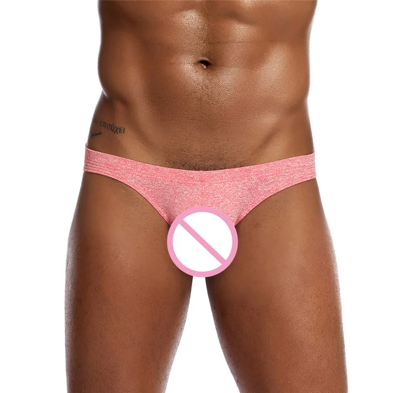 

sexy underwear men Low Waist Solid Color Shorts Underpants Soft Briefs Panties panties men cotton New ropa interior hombre