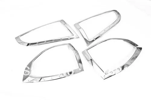

Car Styling Chrome Tail Light Cover Trim For Ford S-MAX