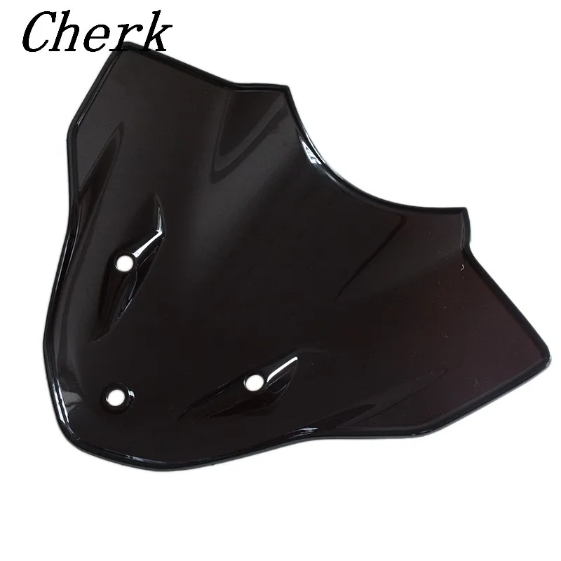 Black Motorcycle Windshield Windscreen Screen Protector Double Bubble For BMW S1000R 14-16 15 | Автомобили и мотоциклы