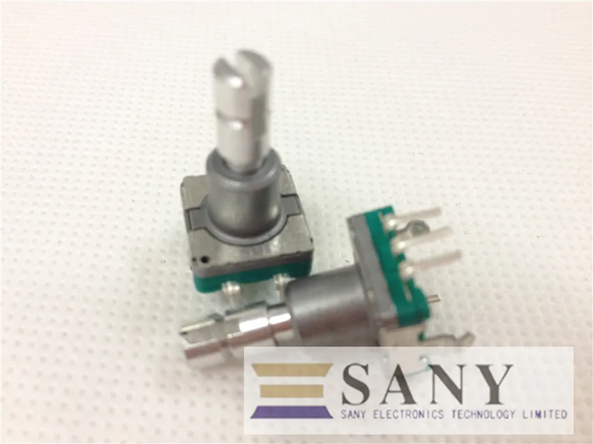 

[BELLA]Original authentic Japanese ALPS encoder encodes the switching pulse potentiometer 30 points 17MM thin shaft--10PCS/LOT