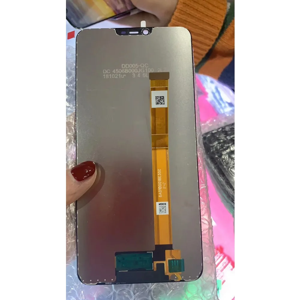 100 Diuji Hitam 6 2 Inci Untuk Oppo Realme C1 Rmx1811 Oppo R15 Neo Lcd Display Layar Sentuh Digitizer Assembly Suku Cadang Pengganti Ponsel Layar Lcd Aliexpress