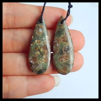 

Jewelry accessories,Wholesale gemstone Frog Eye fashion women Earrings,38x14x4mm,6.3g