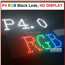 P4 светодиодный модуль индикации, 4 мм пикселей крытый rgb полноцветный светодиодный экран 1/16 сканирования 128*128 мм 32*32 пикселей, HD p4 светодиодный модуль