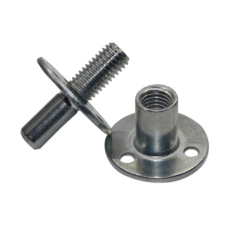 M12 cama coluna bedpost conector parafuso butt