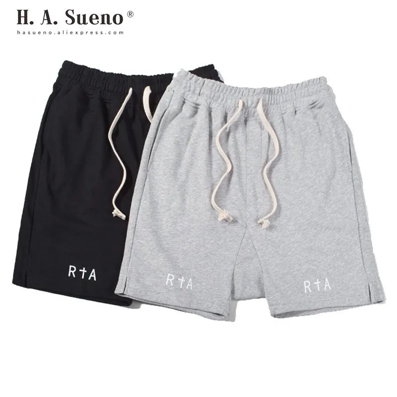 H. A. Sueno 2109 высокие уличные многокарманные мужские шорты свободные спортивные брюки для мужчин хип-хоп мужские тренировочные брюки Прямая /5