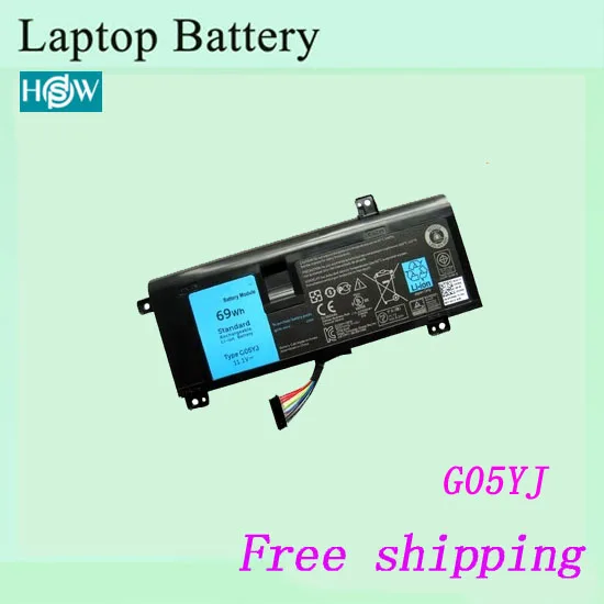Brand New Original Laptop Battery For DELL Y3PN0 8X70T Alienware 14 A14 | Компьютеры и офис