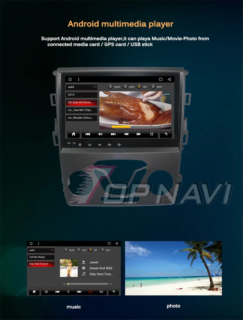 central multimidia For Ford Mondeo 2013