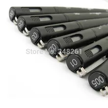 UNI PIN Fine Line Pen 005 01 02 03 05 08 игольчатая ручка трубчатая ручка