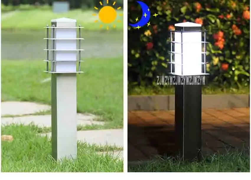 Grama do Jardim da Lâmpada ao ar Levou as Luzes do Jardim Paisagem do Gramado do Aço Centímetros de Altura Luz à Prova de Água Luz de Rua Nova Livre Inoxidável S-6028 100 4 Luzes e Iluminação