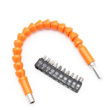 

Electric Screwdriver Bit Set Combination Sleeve Multi-function Universal Extension Flexible Shaft Electric Power Tool