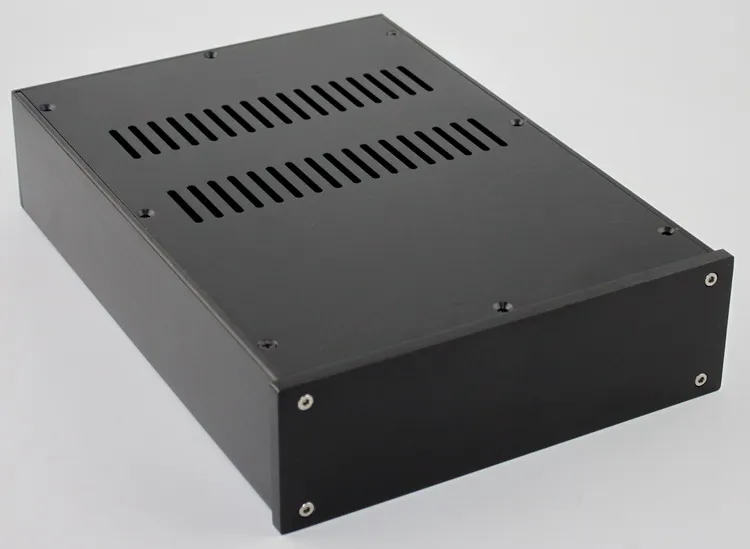 WA37 черный алюминиевый корпус усилителя/декодер DAC/AMP Корпус/Чехол/DIY коробка