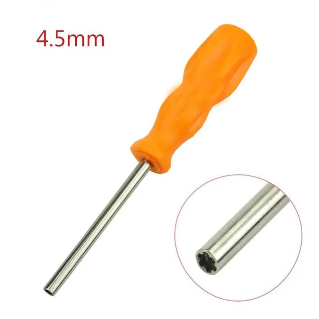 SWDPORT 3.8mm 4.5mm Security Open NES SNES N64 Game Screwdriver Bit Multificational Precision Screwdriver Game Cartridges Tools - Цвет: Orange4.5