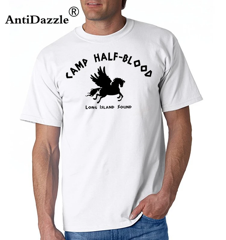 

Percy Jackson T Shirt Camp Half Blood T-Shirt Graphic Cute Tee Shirt Short Sleeve Male Classic 6xl 100 Cotton Tshirt