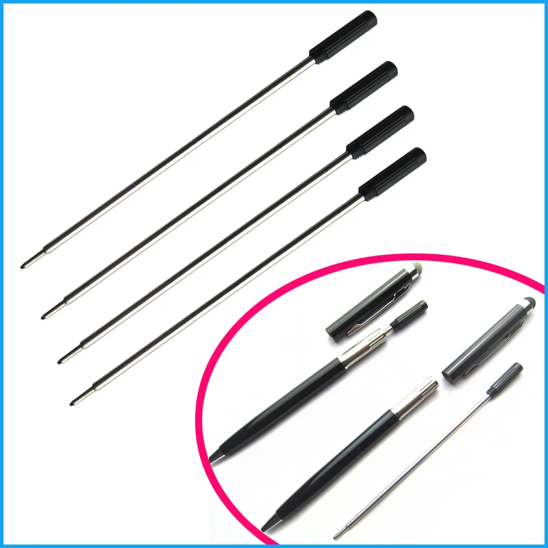 100pcs metal Ball Pen refill 115mm length Writing Lead size 0.7mm pen
