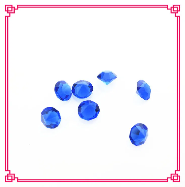 

Hot selling 4mm 5mm birthstone September blue crystal floating charms living glass memory lockets charms