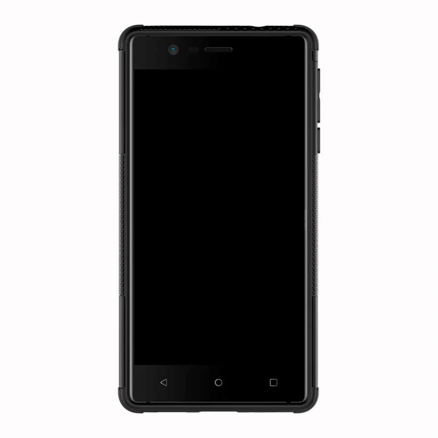 Чехол для Nokia 3 чехол из ТПУ и поликарбоната силиконовый с откидной подставкой