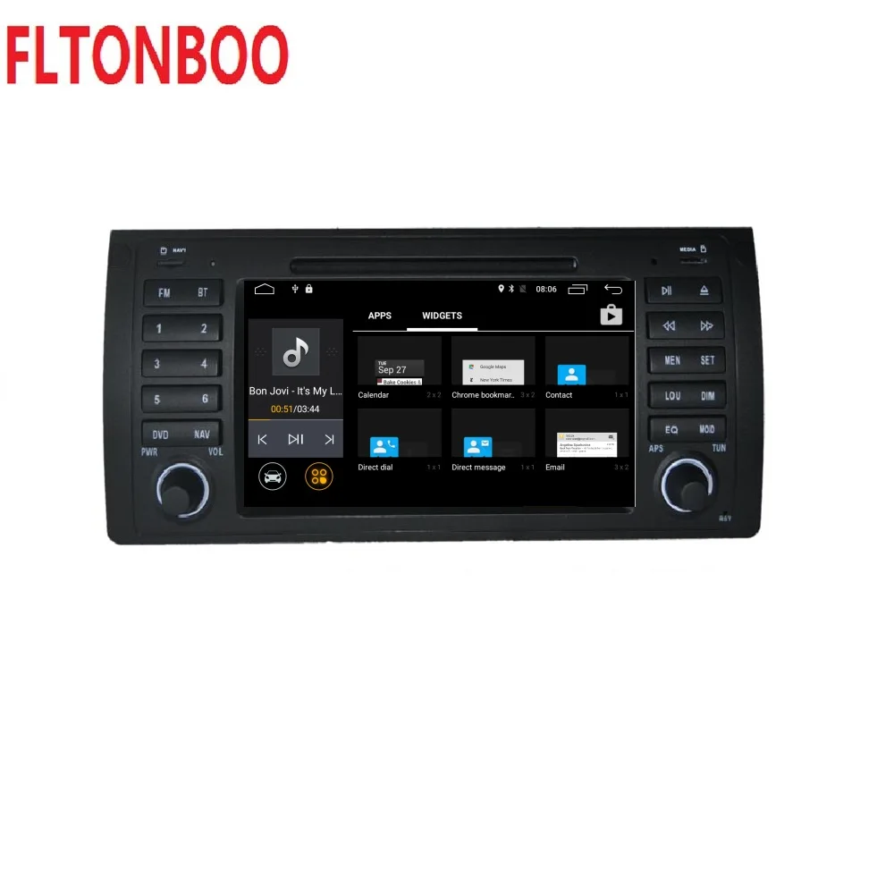 Top Android 9 for bmw E39,X5,M5,E53 car dvd,gps navigation,wifi,radio,bluetooth,Steering wheel Canbus Free 16g map,mic,touch screen 5