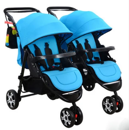 Infants and twin baby font b stroller b font font b double b font shock can