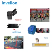 Секундомерная микросхема 902-928 МГц и 865-868 МГц гонка Триатлон водонепроницаемый uhf лодыжки тег с длинным ремешком диапазон uhf номер epc Gen2 класс-1 протокол