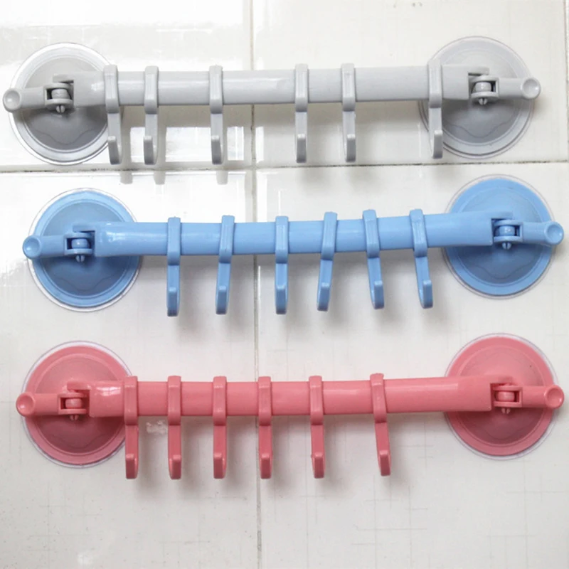 Creative 1Pcs Adjustable Wall Hanger Vacuum Rack Stand Hooks Supper