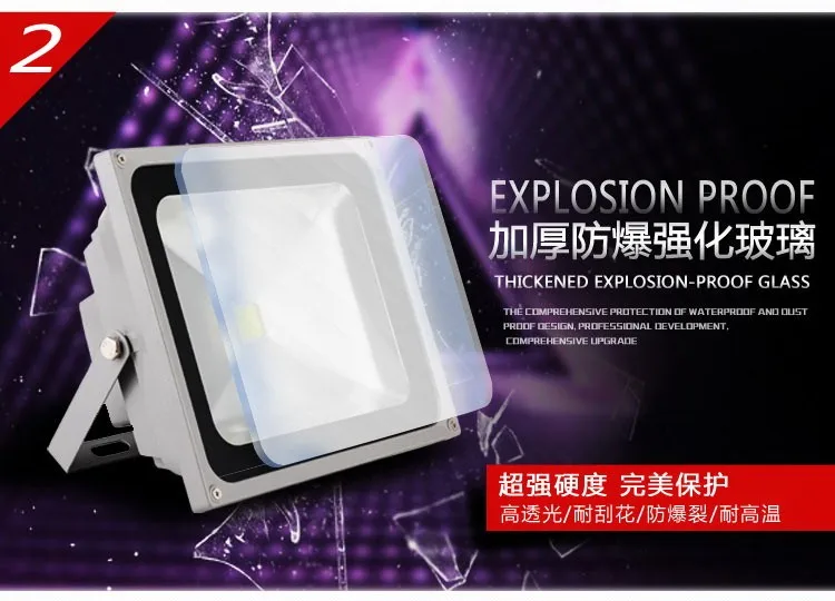 

50% off LED FloodLight 50W 30W 20W Reflector Led Flood Light Spotlight 220V 110V Waterproof LED Outdoor Wall Lamp Projectors
