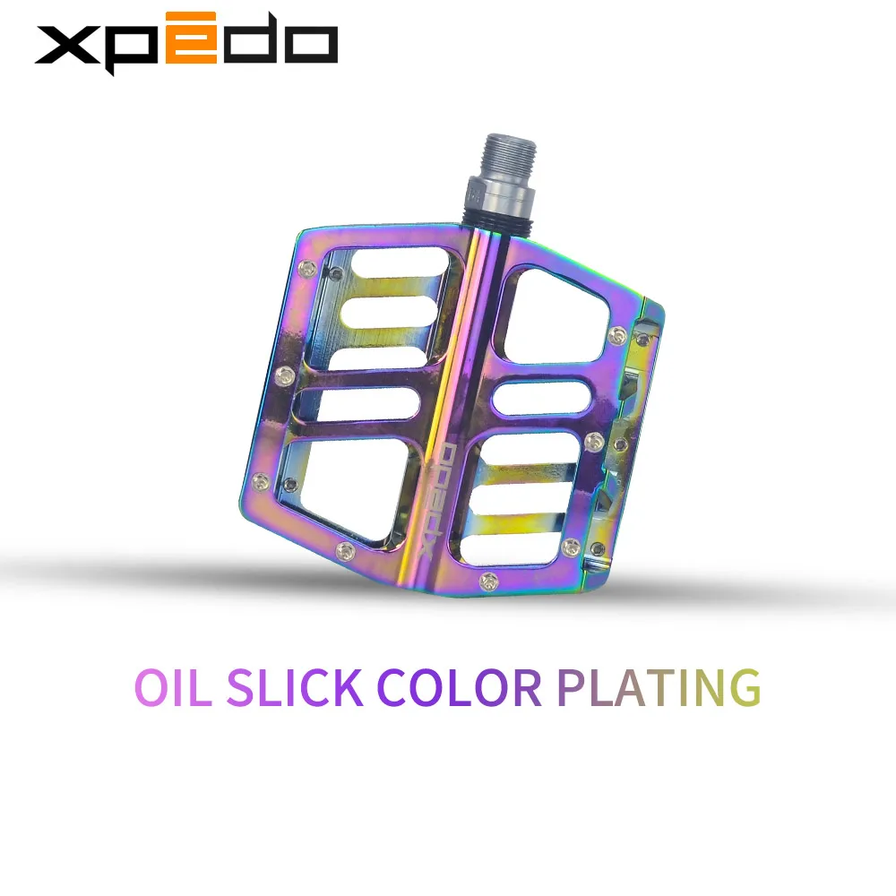 Wellgo Xpedo XMX26MC Ultralight Professional Hight Quality Bicycle Pedals Oil Slick Color plating