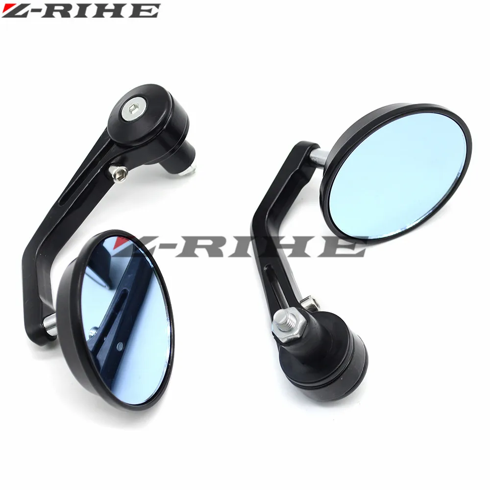 7/8"" 22mm handle bar motorcycle bar end mirror Motorcycle Mirror For