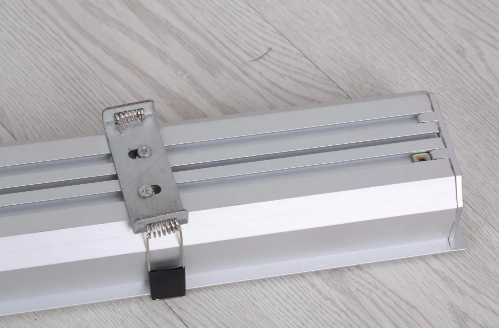Linear com Clipes de Montagem Livre Shiping Led Recesso Luz Linear Linear Levou Luminária Lâmpada Led 12 Luzes LED p/ bar