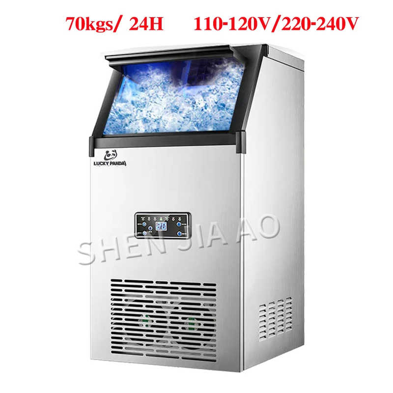 70KG/24H Ice Production commercial ICE MAKER Electric Ice cube maker for tea shop/bar/large capacity ice making machine