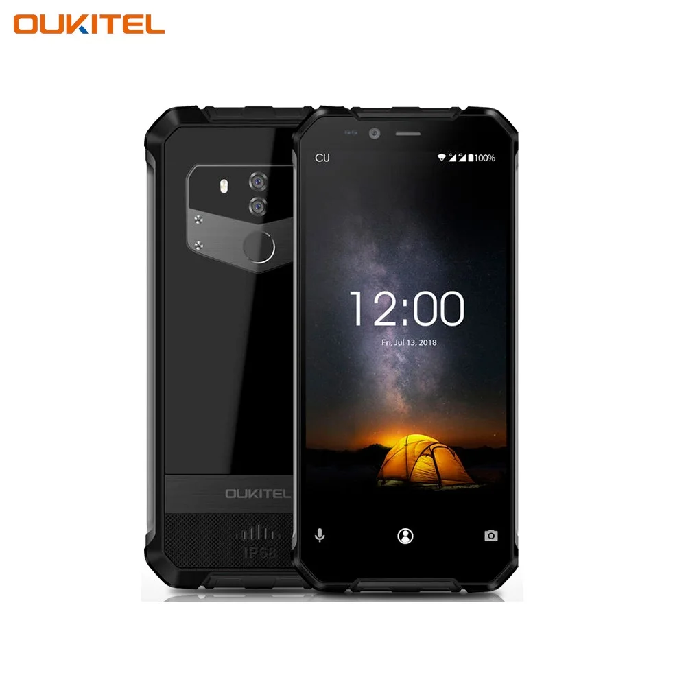 Смартфон OUKITEL WP1 Black 4+64ГБ экран 5 5&quot камера 13+2Мп емкость аккумулятора 5000А/ч