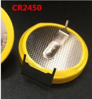 

HOT NEW CR2450 2450 3V Button lithium batteries PLC CNC machine battery with DIP3 leg