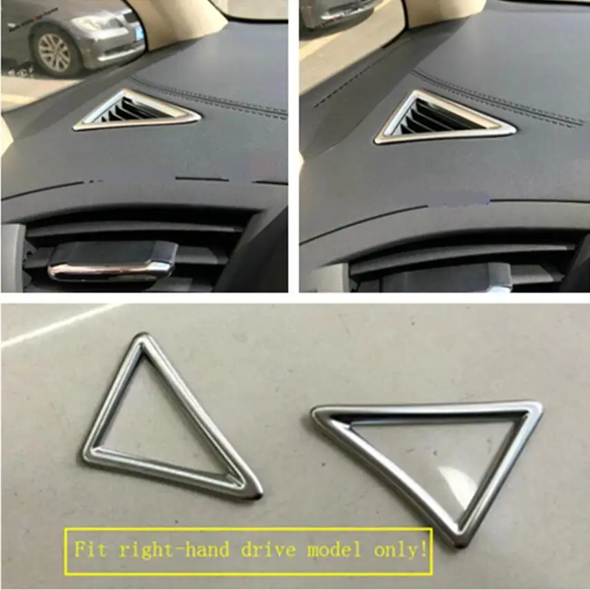 Комплект крышек Yimaautotrims для вентиляционной решетки переднего кондиционера