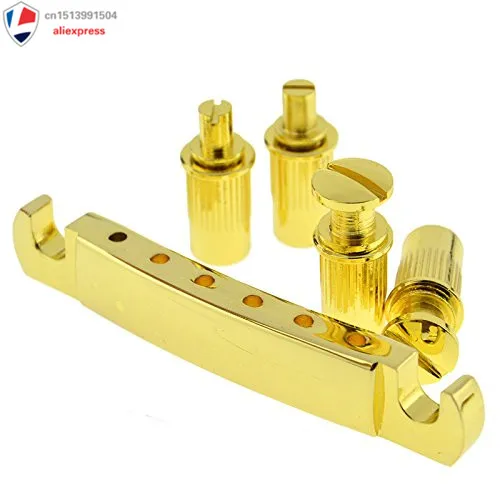 A Set Of Tune o matic Guitar Bridge & Tailpiece Studs For LP Guitar