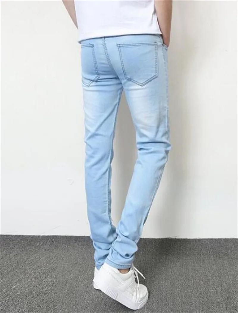 Hot Sale Men's Denim Cheap Jeans Slim Fit Men Jeans Pants Stretch Light Blue Trousers High Quality Casual Fashion Cow Boy Male Hot Sale Men's Denim Cheap Jeans Slim Fit Men Jeans Pants Stretch Light Blue Trousers High Quality Casual Fashion Cow Boy Male