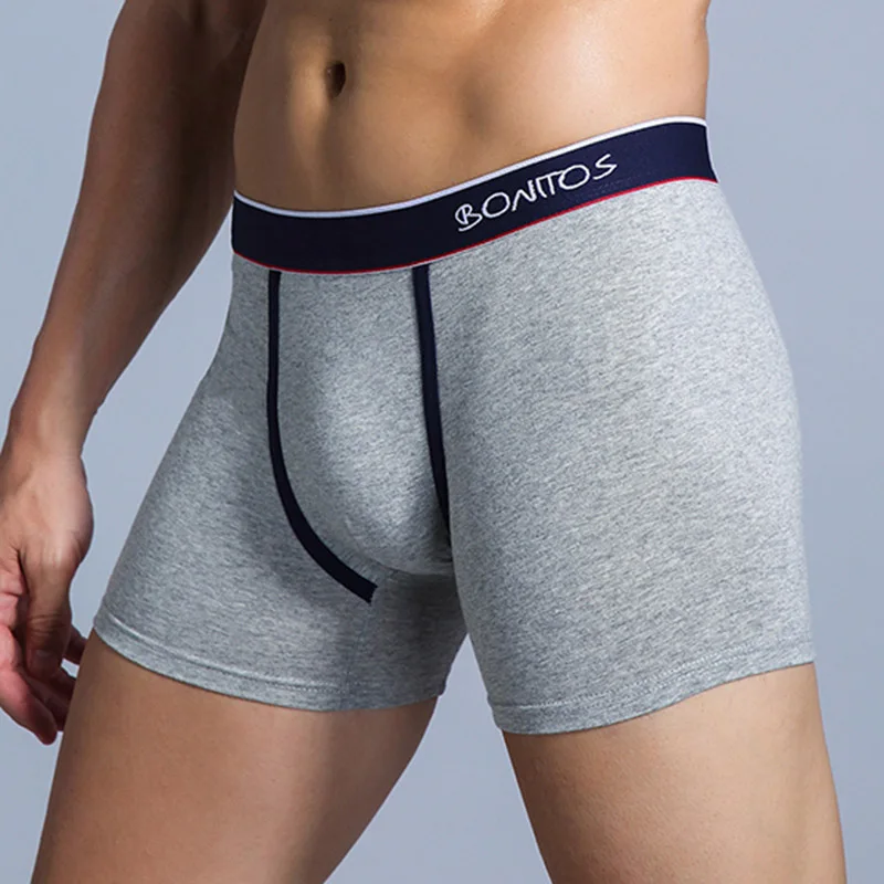 B3 Light Grey Трусы мужские боксеры мужские трусы мужские хлопок men underwear men boxer насадка на член мужское нижнее белье man underwear Men underpants Calvin шорты мужские стринги мужское белье плед мошонка mans under wear - Цвет: B3 Light Grey