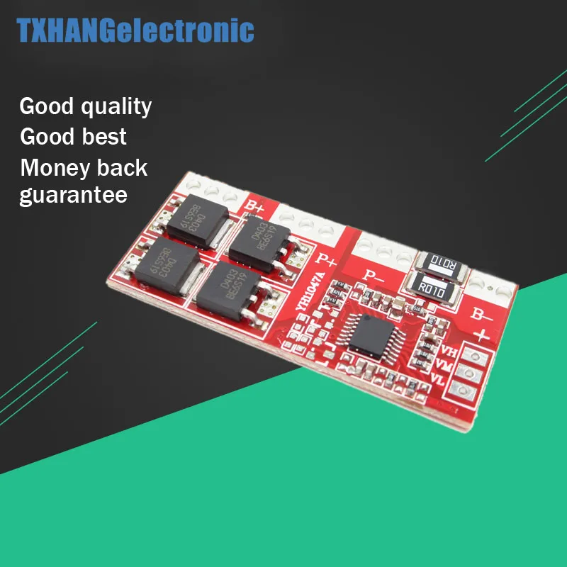 

4S 15A Li-ion Lithium Battery 18650 Charger Protection Board 14.4V 14.8V 16.8V